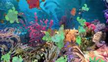 Screenshot of Seascape Ultraparty in action.